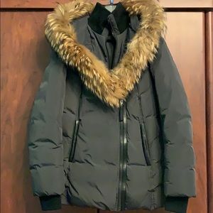 Grey Mackage Winter Parka